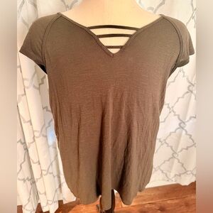 Maurices Olive Tee
